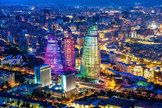 3 Days Baku Tour: Visit must-see places in our group tours - Highland Park, the Flame Towers, and the best city views