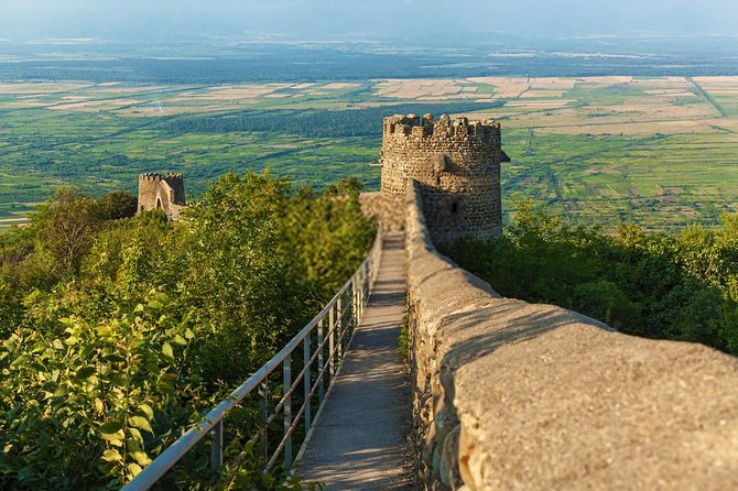 9 days Baku to Qabala - Sheki - Zaqatala - Sighnaghi and Tbilisi Private Tour - Day 3: Ancient carvings, mud volcanoes, and natural fire