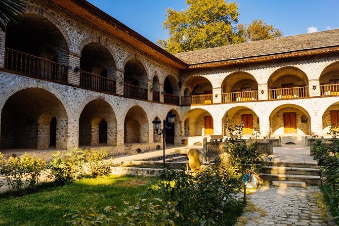 9 days Baku to Qabala - Sheki - Zaqatala - Sighnaghi and Tbilisi Private Tour - Day 5: Sheki’s palace, caravanserai, and the church at Kish