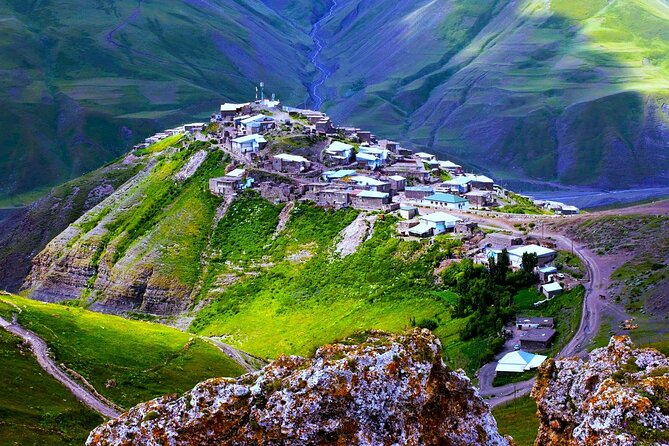 A Full Day Khinalug, Guba and Candy Mountains Private Your - The real shape of this day from Baku