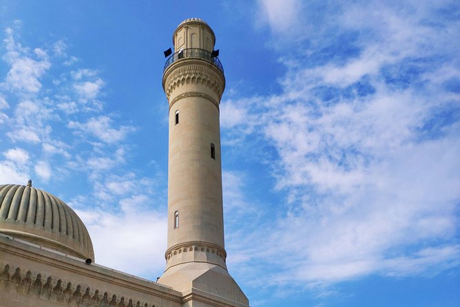 All destinations included Baku city tour for 1 day - Bibi-Heybat Mosque and a quieter cultural stop