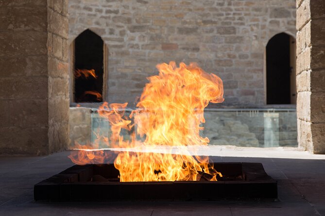 Ateshgah Fire Temple and Yanardag Fire Mountain Private Tour - Reaching the temple from central Baku