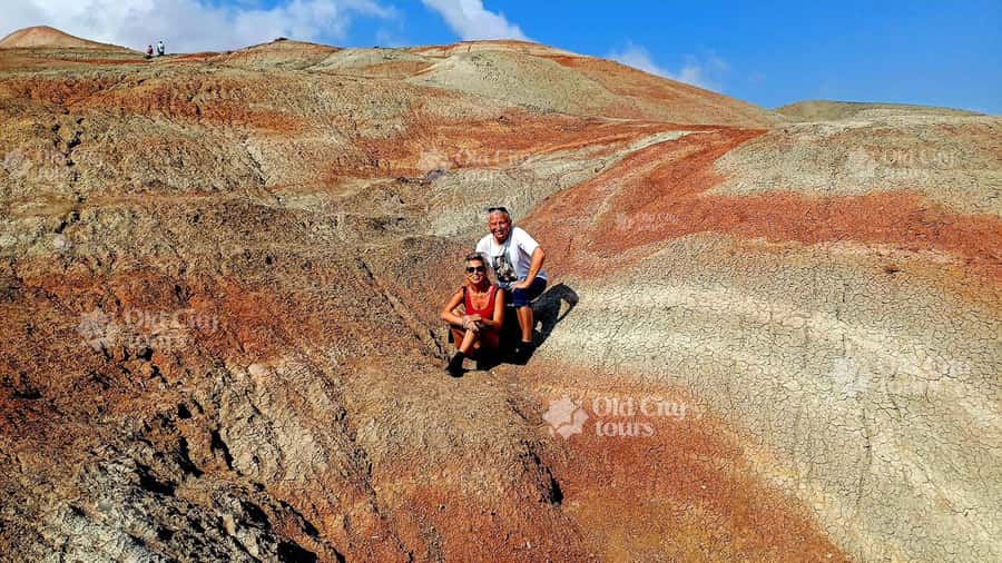 Baku: Candy Mountain, Pink Lake, Besh Barmag Dag and Mosque - Besh Barmag, the Five Finger Mountain viewpoint