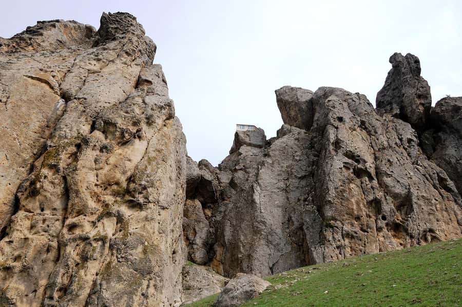 Baku: Candy Mountain, Pink Lake, Besh Barmag Dag and Mosque - Candy Cane Mountains: the day’s best photo stop