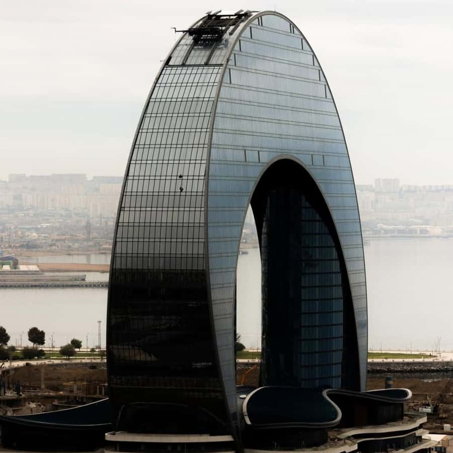 Baku City Tour: Explore the Heart of Azerbaijan - The cable car and the climb to Flame Towers
