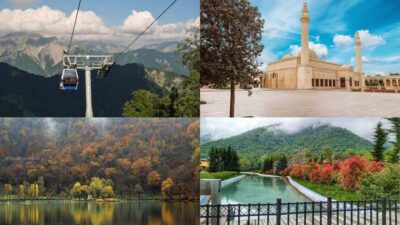 Gabala-Shamakhi-Tufandag -Nohur lake – Lavender fields