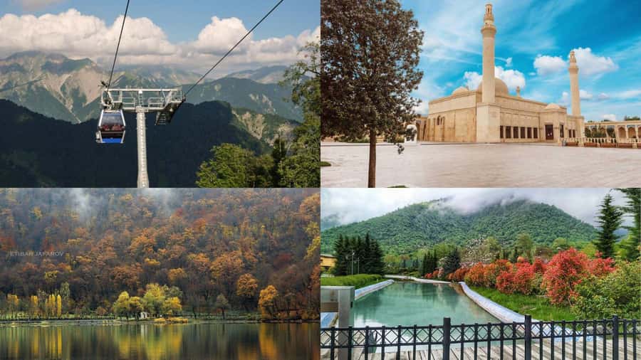 Baku-Gabala-Shamakhi-Tufandag -Nohur lake - Lavender fields - Leaving Baku for historic Shamakhi