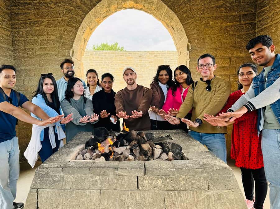Baku: Gobustan, Mud Volcano, Fire Mount, Temple Lunch Entry - Gobustan’s rock art puts the day in perspective