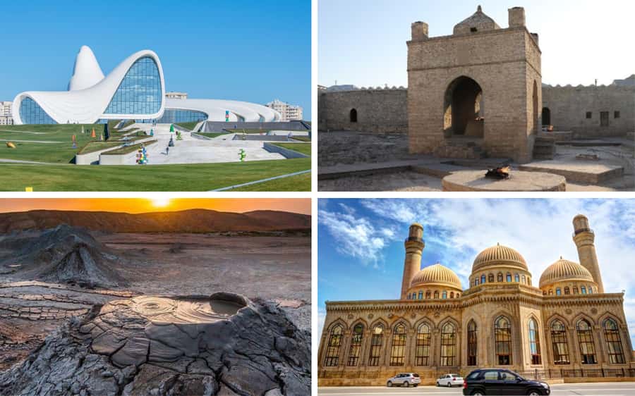 Baku: Gobustan, Mud Volcano, Fire Mount, Temple Lunch Entry - Bibiheybat Mosque begins the cultural story