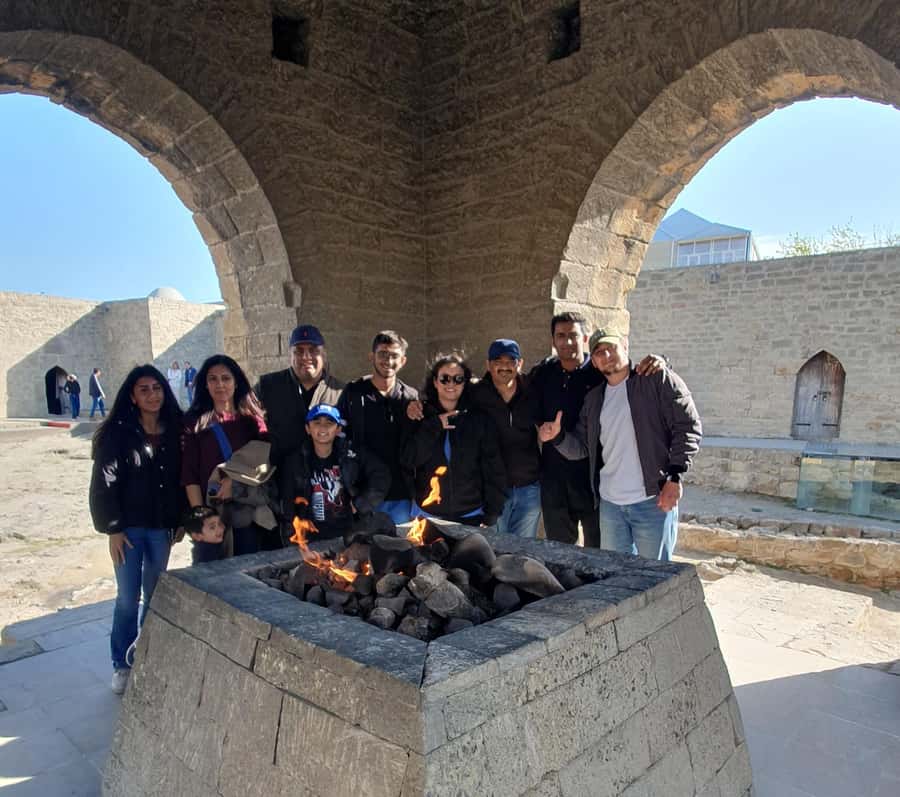 Baku: Gobustan, Mud Volcanoes, Fire Temple, & Yanar Dag Tour - From Baku’s old walls to Gobustan’s open rock
