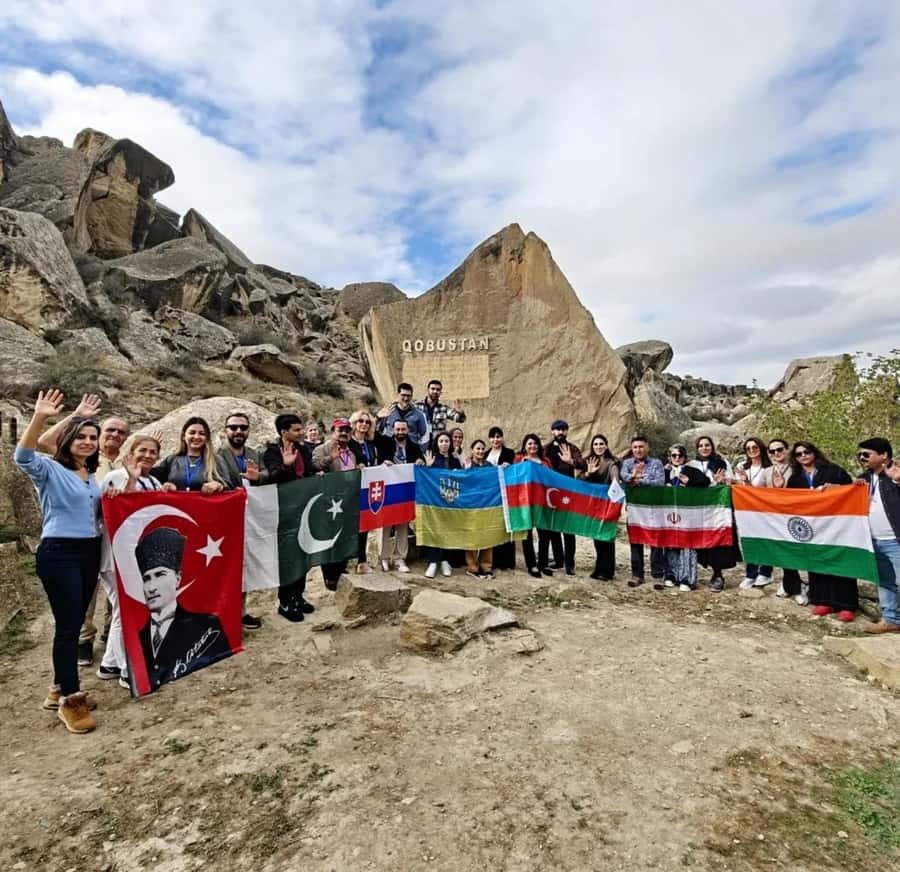 Baku:Gobustan Mud Volcanoes Temple & Entry tickets included - Bibiheybat Mosque begins the day with calm and ceremony