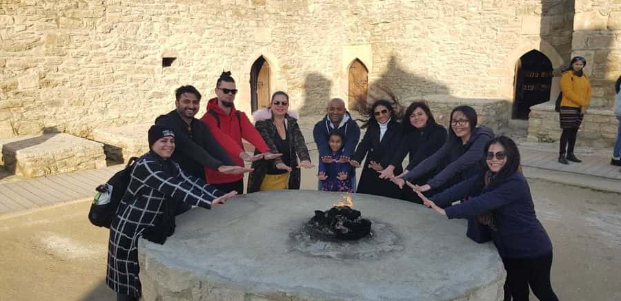 Baku: Gobustan, Volcanoes, Fire Temple and Yanardag Day Trip - Reading the rock art at Gobustan