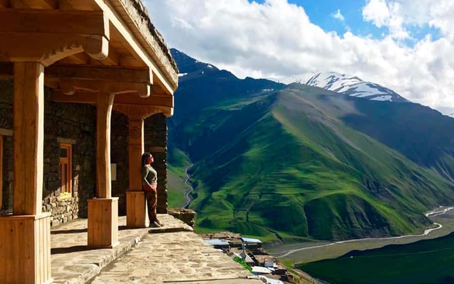 Baku: Guba Khinalig & Candy Cane Tour with Homemade Lunch - Beshbarmag Mountain and the road north