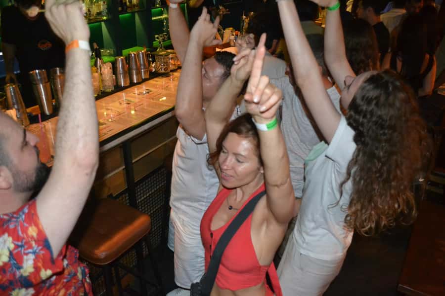 Baku: Guided Bar Crawl with Shots and Nightclub Entry - Stops two and three: different bars and more group games