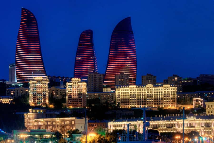 Baku Lights Night Tour with Hotel Pickup - Highland Park and the Flame Towers
