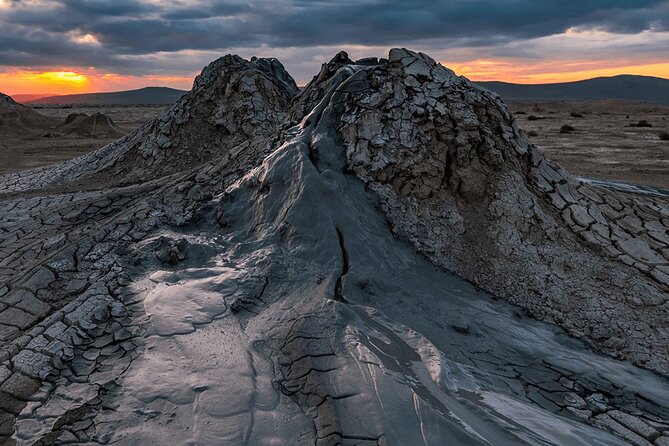 Discover Gobustan and Absheron History, Mud Volcanoes and Nature - Mud volcanoes bring the lunar scenery