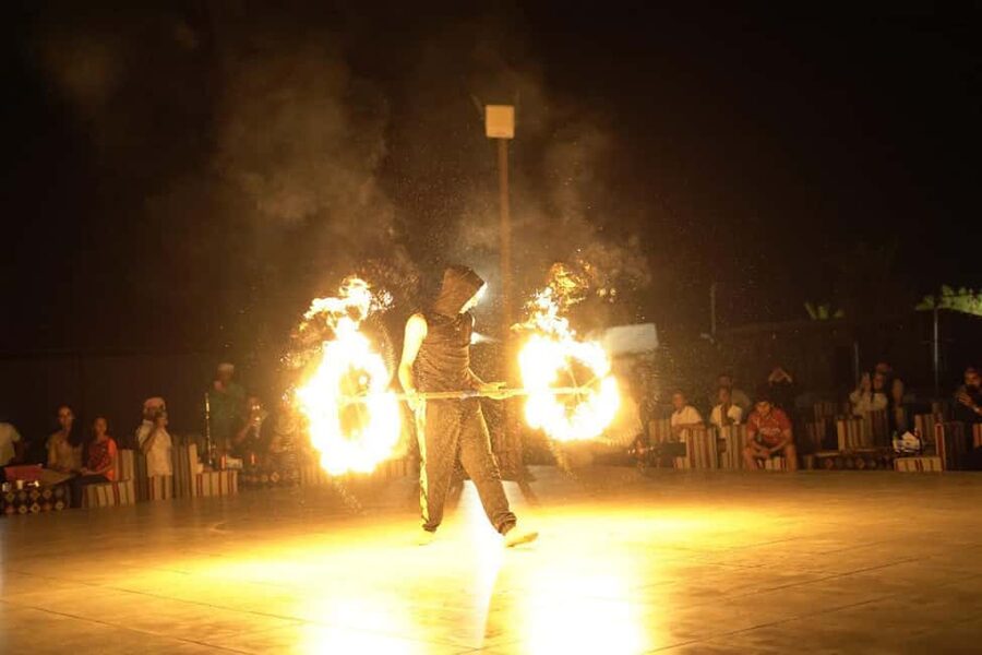Dubai: Desert Safari, Camel Ride, Quad Bike & BBQ Dinner - Sandboarding adds a simple burst of fun