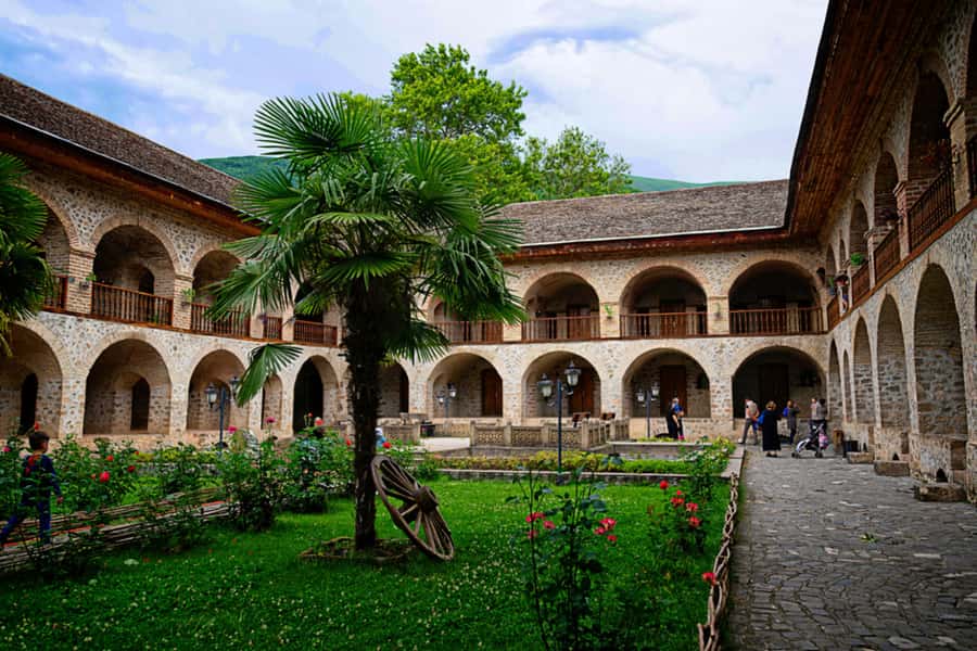 From Baku: 2-Day Private Tour to Sheki with Overnight Stay - Arriving in Sheki and seeing the Khan Palace