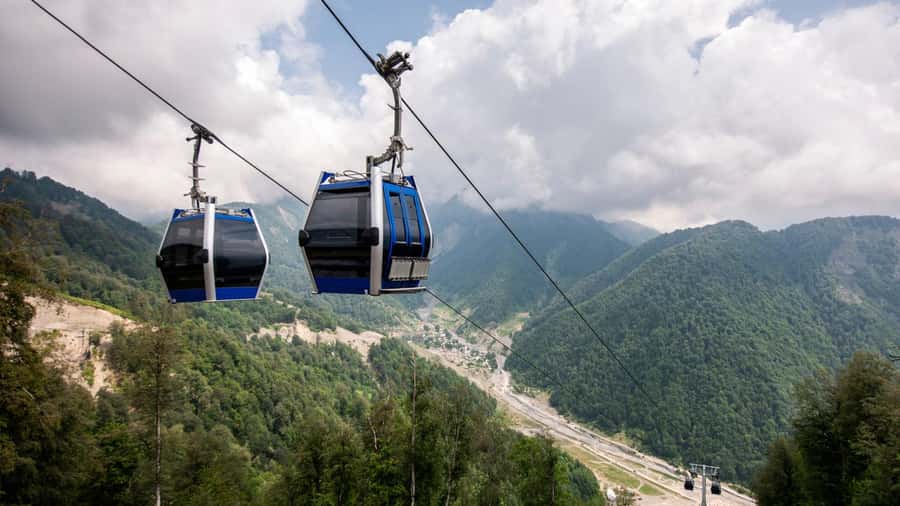 From Baku: Gabala Cable Car, Nohur Lake & Juma Mosque Trip - Seven Beauties Waterfall, with the right expectations
