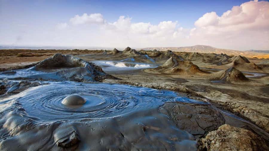 From Baku: Gobustan Guided Day Trip with Transfers - Mud volcanoes on a rough road