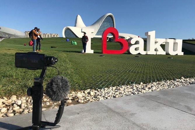 Full-Day Baku City Tour - Heydar Aliyev Center shows Baku’s modern face
