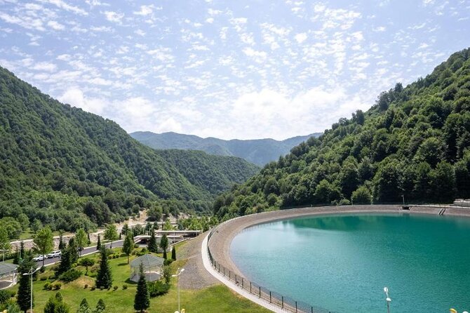 Gabala,Shamakhi, Caucasus mountains Day Trip Tour - Yeddi Gozel Waterfall: a quick burst of forest scenery