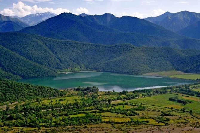 Gabala-Shamakhi-Tufandag-Nohur lake-Waterfall tour From Baku - Boat or catamaran time at Nohur Lake