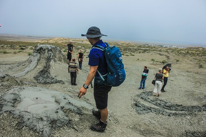 Gobustan and Mud volcanoe GROUP TOUR - Mud volcanoes turn the ground into a science lesson