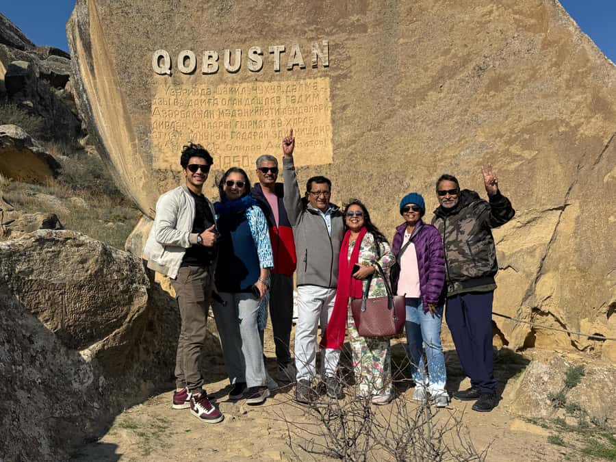 Gobustan & Mud, Fire Temple, Burning Mountain, H.A. Center - Mud volcanoes: Azerbaijan’s most unusual stop