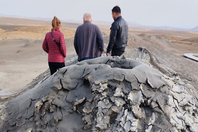 Gobustan-Mud Volcan-Fire Temple and Mountain Tour/Entrance inc - Yanar Dag and its permanent flame