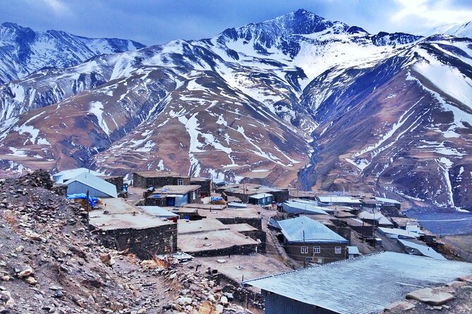Guba and Khinaliq trip with HOMEMADE lunch (Group or Private) - Candy Cane Mountain, striped hills with a short stop
