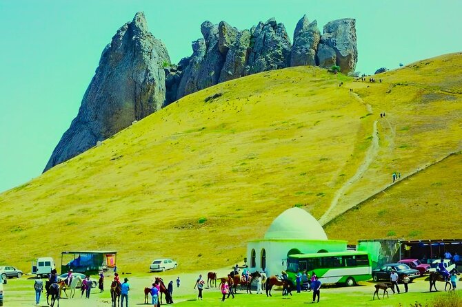 Half Day Candy Mountains and Beshbarmag Private Tour - Leaving Baku for Beshbarmag