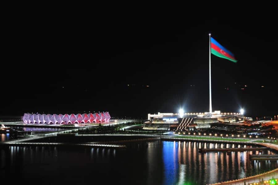 Night Lights of Baku: Guided Tour - Highland Park and the Flame Towers From Above