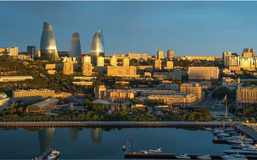 Private Baku City - The Carpet Museum shifts from stone to pattern