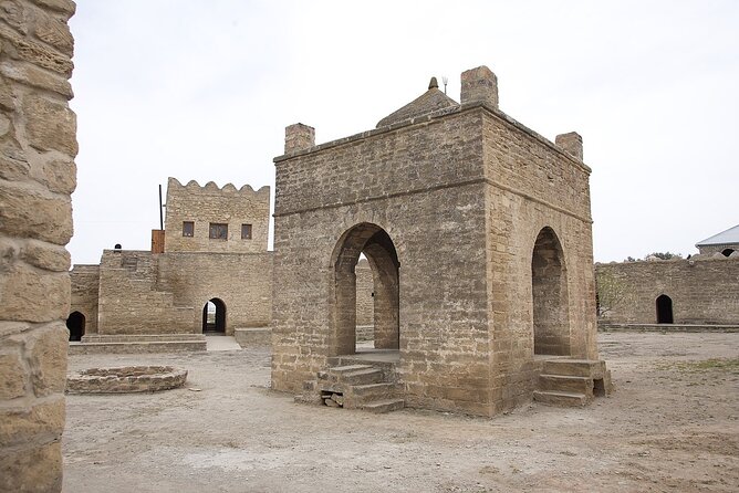 Qobustan Absheron Full Day Tour - Ateshgah: the fire temple outside Baku