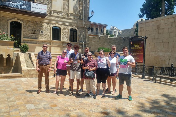 The Best Baku City Tour - Muhammad Mosque and the damaged minaret